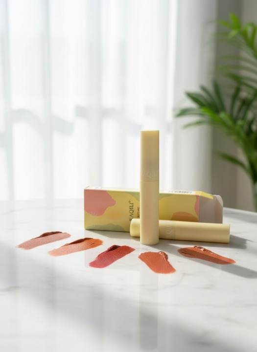 Kaqili Soft Mist Lipgloss – Velour Air Lip Glaze, Lightweight Matte Finish, Long-Lasting Hydration & Smooth Texture – Shades Of Red