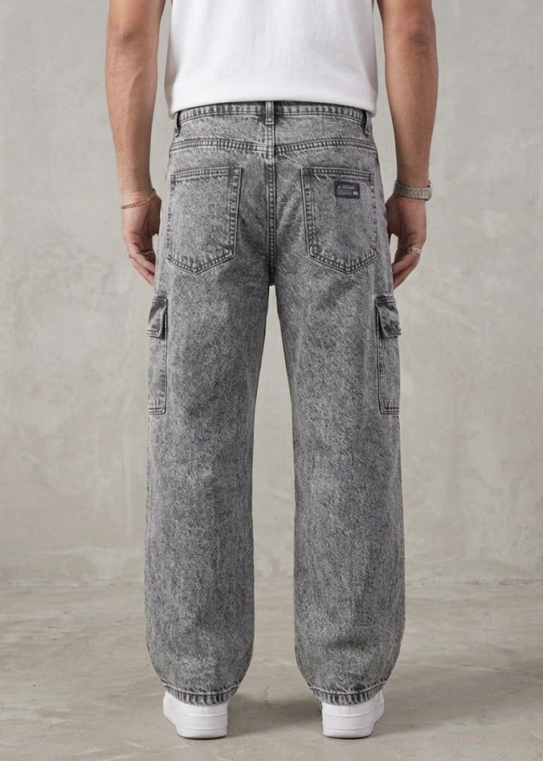 Grey Baggy Jeans