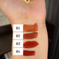 Kaqili Soft Mist Lipgloss – Velour Air Lip Glaze, Lightweight Matte Finish, Long-Lasting Hydration & Smooth Texture – Shades Of Red