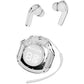 Air 39 Wireless Earbuds – Transparent Display, ENC Noise Cancellation & Bluetooth 5.3 Gaming Earbuds - Black