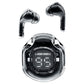 Air 39 Wireless Earbuds – Transparent Display, ENC Noise Cancellation & Bluetooth 5.3 Gaming Earbuds - Black