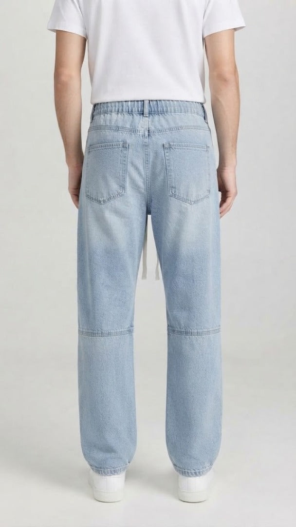 Blue Baggy Jeans
