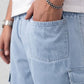 Sky Blue Baggy Jeans