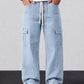 Sky Blue Baggy Jeans