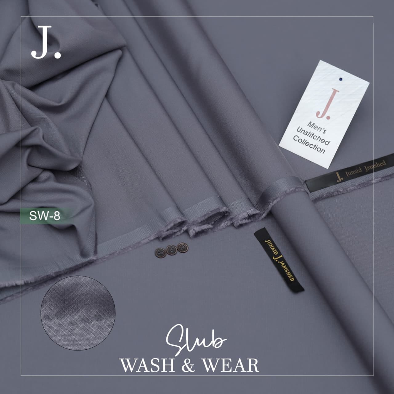 UNSTICTHED PREMIUM QUALITY WASH N WEAR..