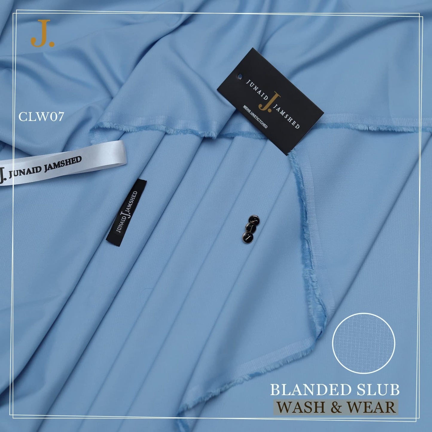 UNSTICTHED PREMIUM QUALITY WASH N WEAR..