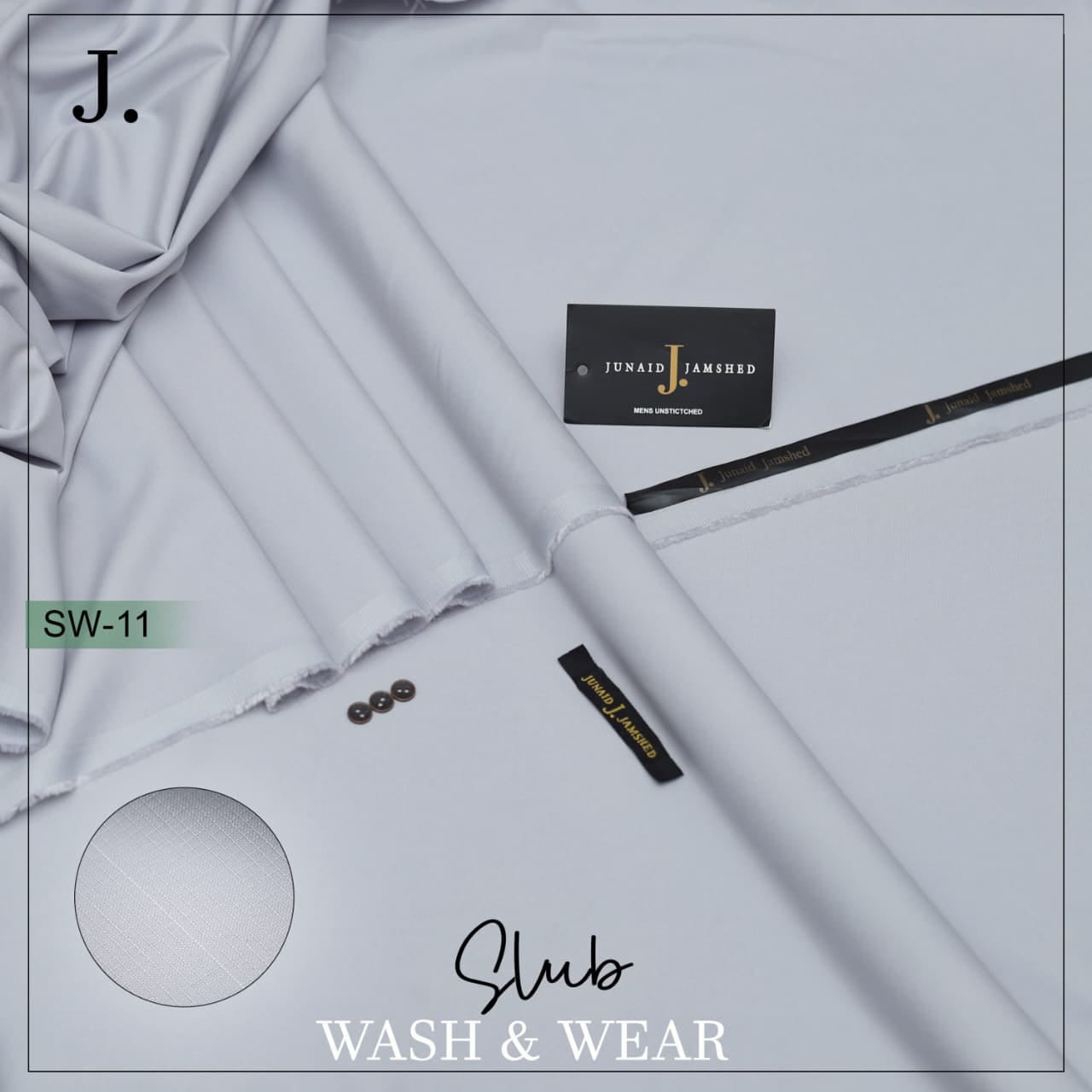 UNSTICTHED PREMIUM QUALITY WASH N WEAR..