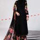 Elegant Maroon Printed Lawn 3-Piece Unstitched Suit | Summer Collection