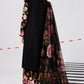Elegant Maroon Printed Lawn 3-Piece Unstitched Suit | Summer Collection