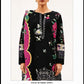 Beechtree Unstitched 3-Piece Printed Lawn Suit – Floral Beige & Pink
