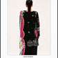 Beechtree Unstitched 3-Piece Printed Lawn Suit – Floral Beige & Pink