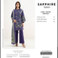 Sapphire Sukoon – Printed Lawn 3-Piece Unstiched