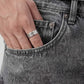 grey vintage cargo jeans