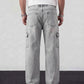 grey vintage cargo jeans