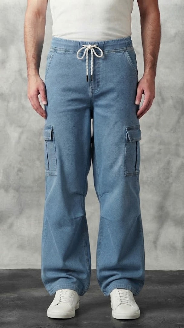 Blue Baggy Jeans