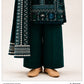 Beechtree Midnight Green Unstitched 3-Piece Lawn Suit